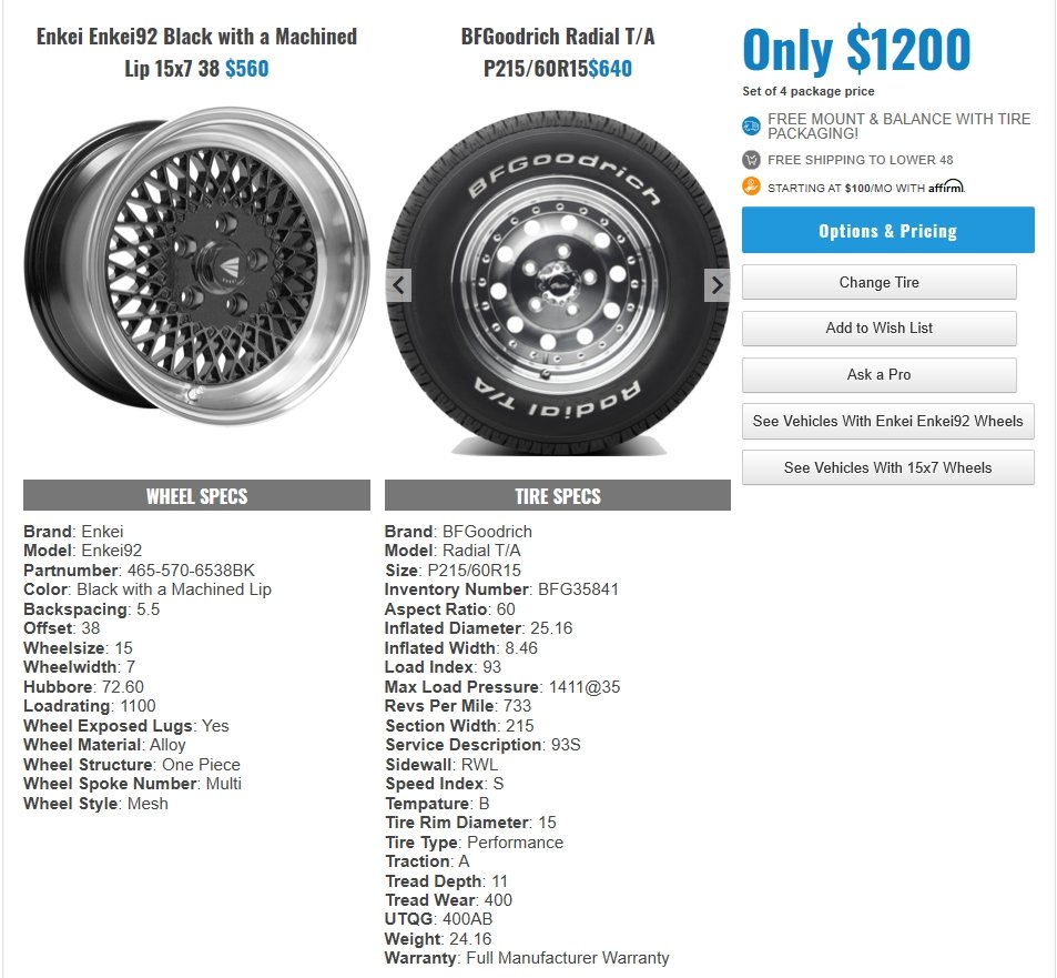 Enkei 92 Black 15x7 with BFG Rad TA 215-60R15.jpg