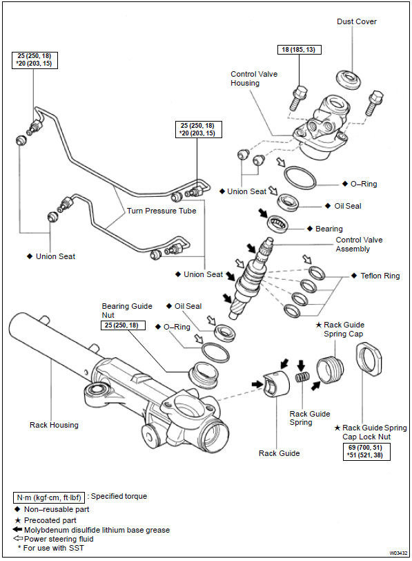 2004 tacoma discount rack and pinion