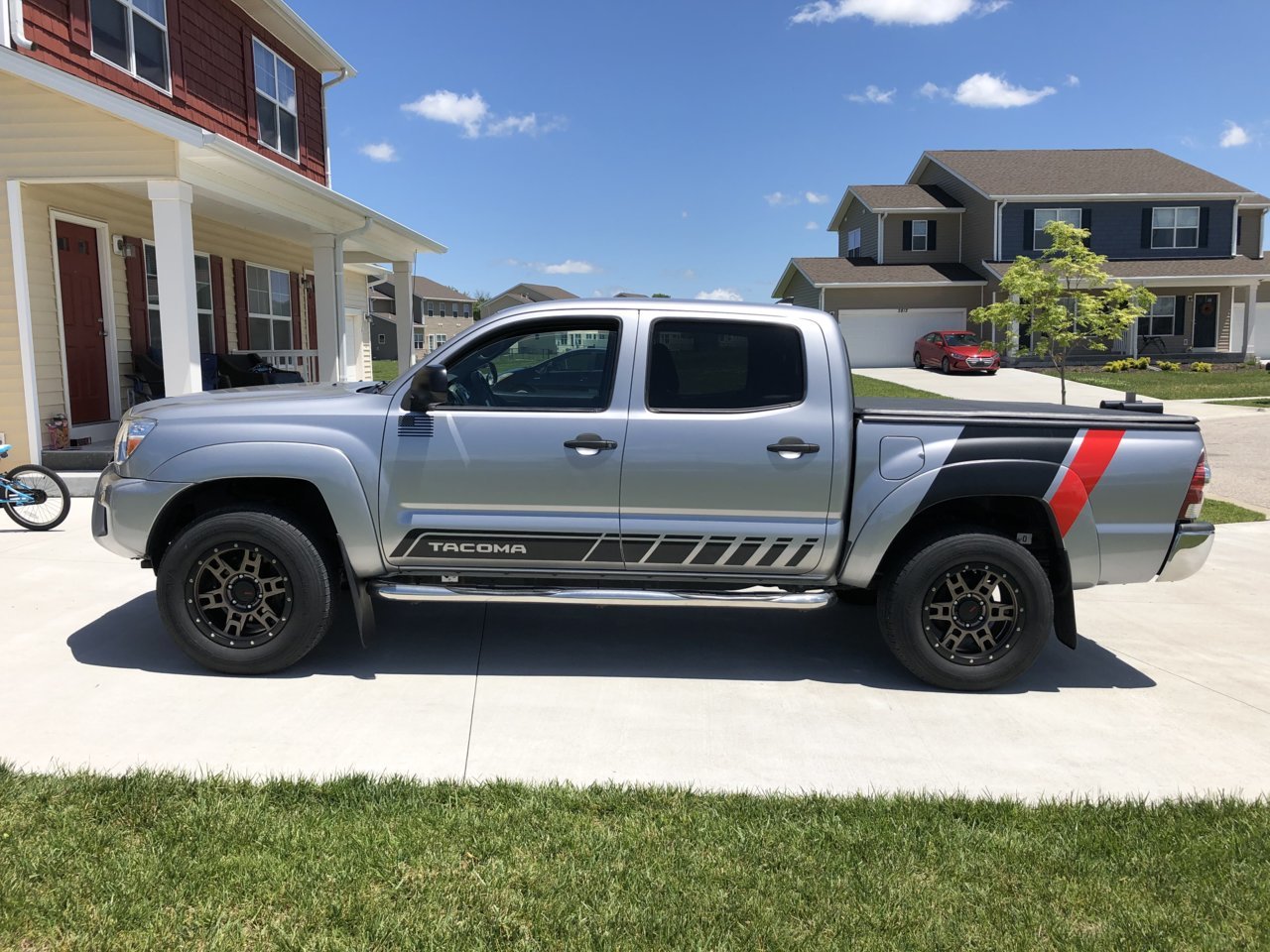 DX4 Terrain wheels installed on 2015 silver Tacoma | Tacoma World