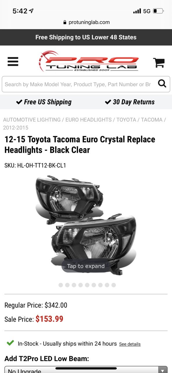 Pro Tuning Lab headlights? | Tacoma World