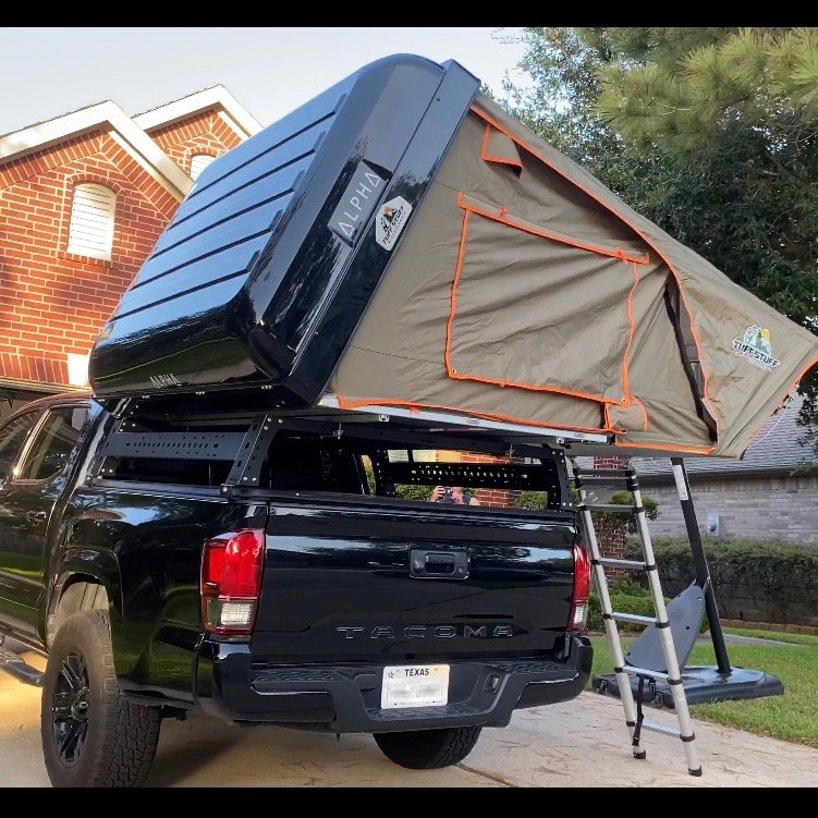 Tuff Stuff Overland Stealth Black Ops Series Aluminum Shell RTT Tent