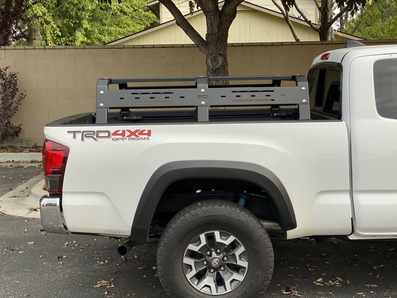 RCI bed rack on long bed | Tacoma World