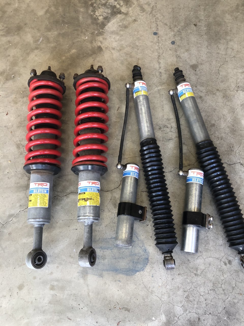 TRD Pro Bilstein shocks and struts - Maryland | Tacoma World