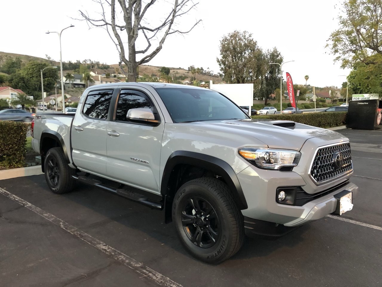 2018 Trd Sport Wheels Painted Black? 