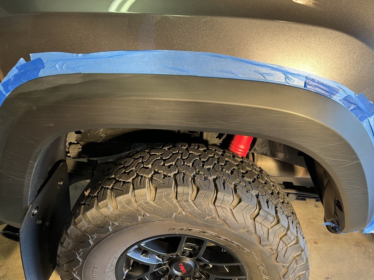 Repairing Scratches/PinStripes on Fender Flares | Tacoma World