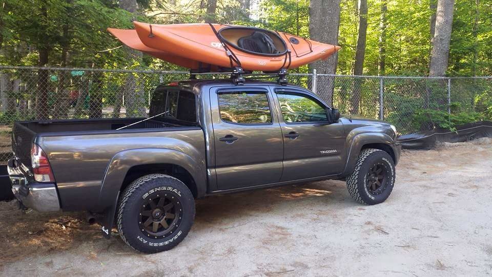 2021 Toyota Tacoma Kayak Rack