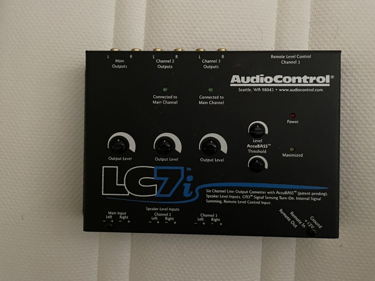 FS: Audio Control LC7i And 3rd Gen Harness | Tacoma World