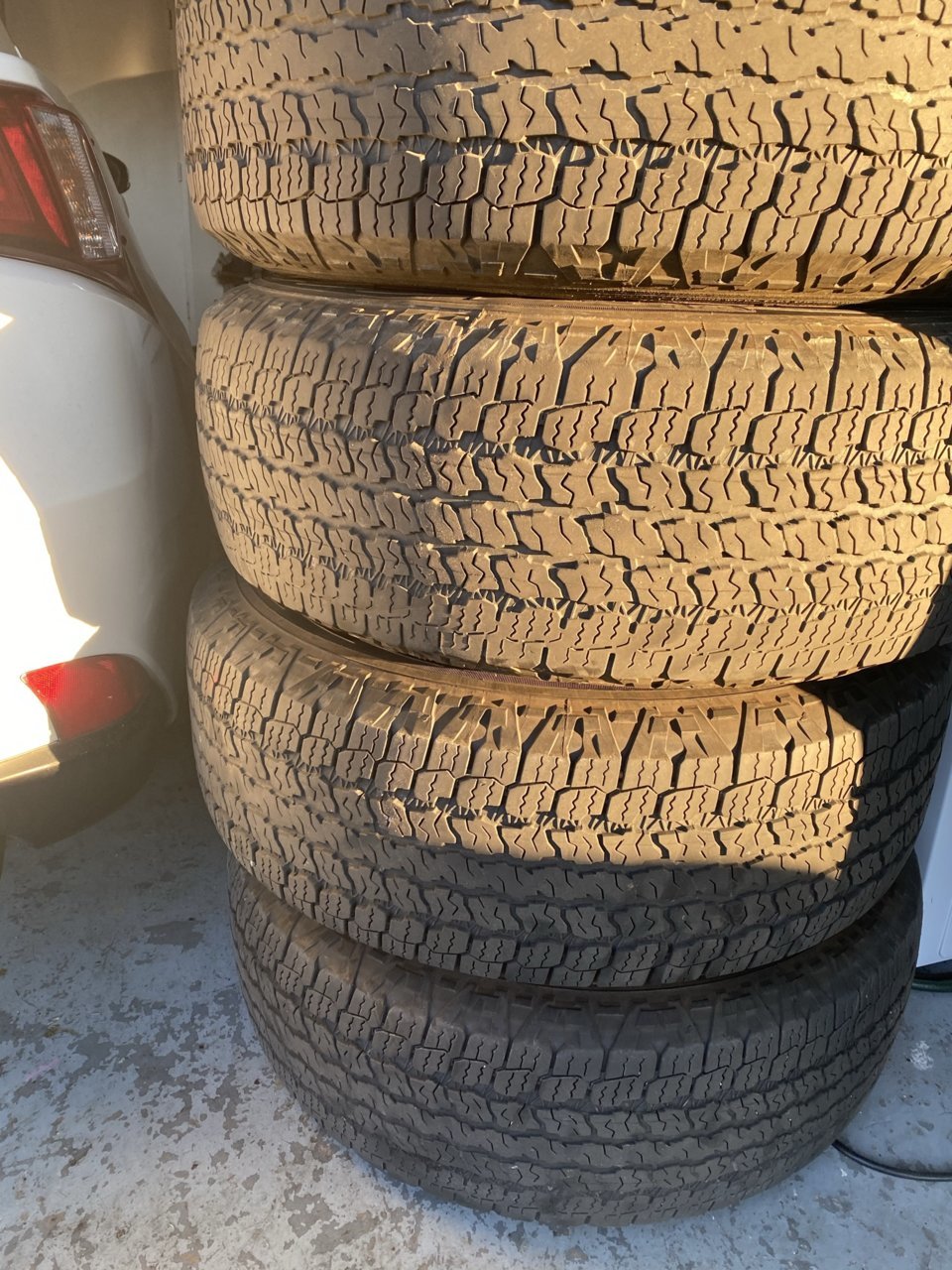 FS: 3rd gen TRD Off Road Tires | Tacoma World