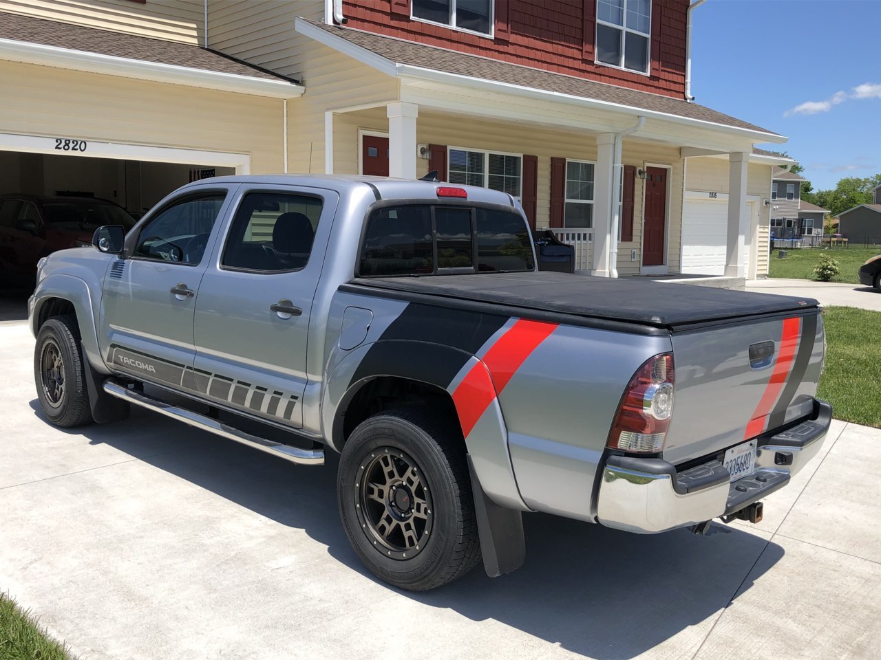 DX4 Terrain wheels installed on 2015 silver Tacoma | Tacoma World