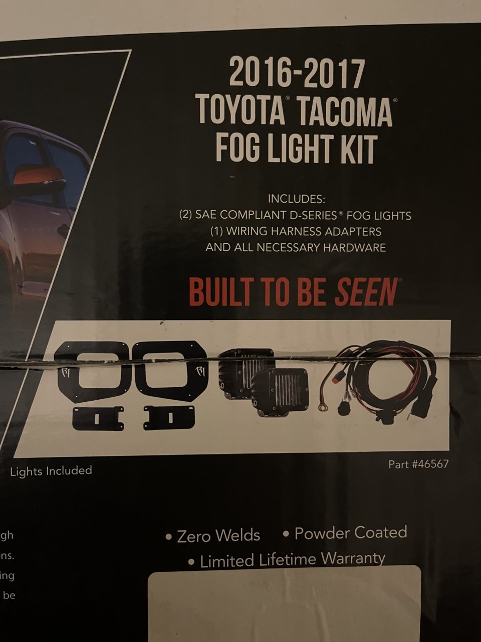 Rigid Industries D-Series Fog Lights | Tacoma World