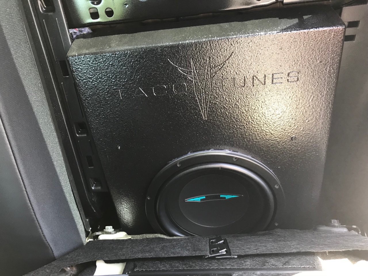 Toyota Double Cab Subwoofer Box Enclosure