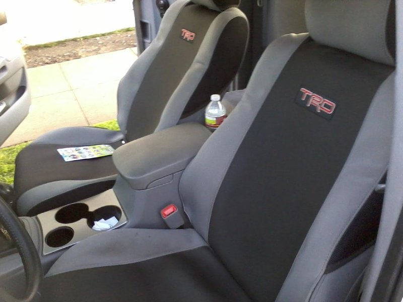 Toyota Tacoma 2005 2008 Trd Seat Covers Oem New Auto Parts And Vehicles Social Eyez Car Truck - 2008 Tacoma Oem Seat Covers