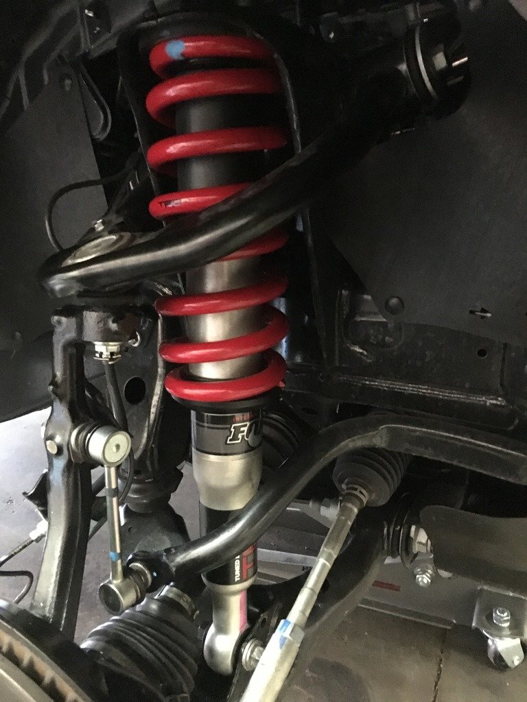 TRD Pro Fox Front Suspension Installed, Just Updated Today With Fox ...