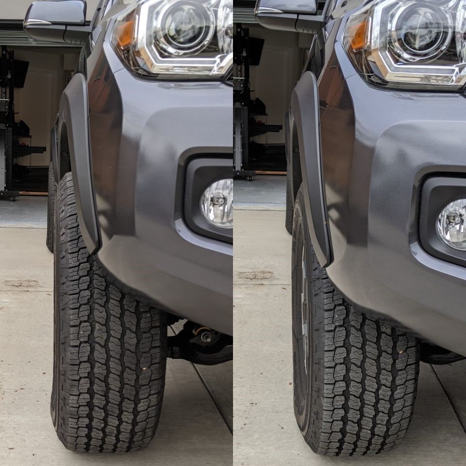 2021 TRD OffRoad Stock (265/70r16) with Spidertrax 1.25" Spacer