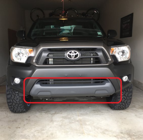 How To Remove Front Lower Grill Tacoma World