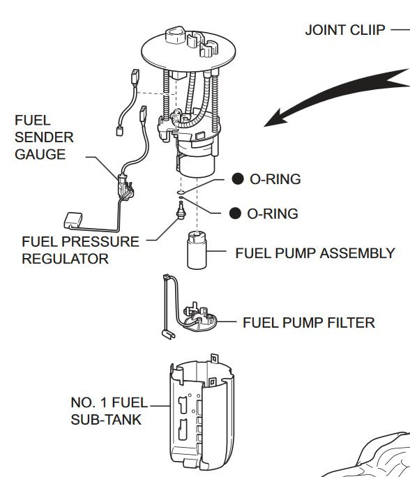 fuel pump check valve not holding pressure | Tacoma World