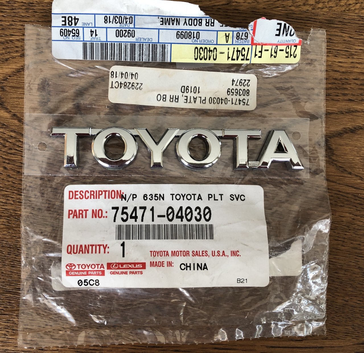 Toyota Tacoma Emblems XSP-X, Prerunner, V6 | Tacoma World