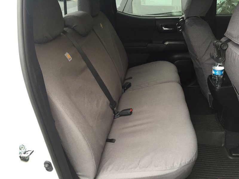Has Anyone Installed Carhartt Seat Covers On Their Light Gray Tacoma Seats World - 2018 Tacoma Carhartt Seat Covers