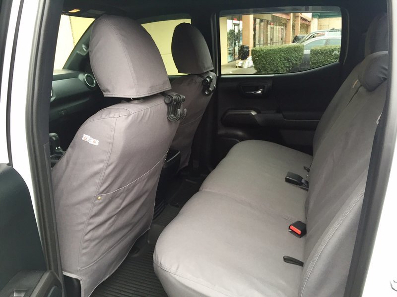 Has Anyone Installed Carhartt Seat Covers On Their Light Gray Tacoma Seats World - Carhartt Seat Covers For 2020 Toyota Tundra