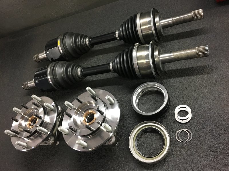 Manual Locking Hub Conversion Kit World