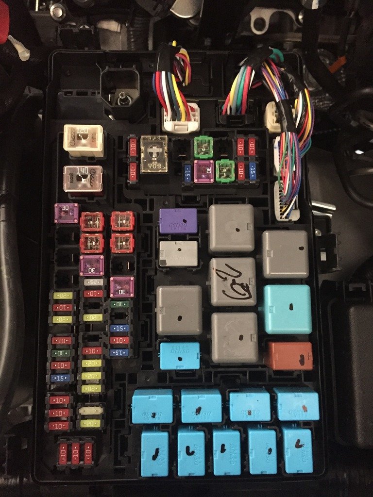 2013 Tacoma Fuse Panel Diagram Wiring Schematic Diagram