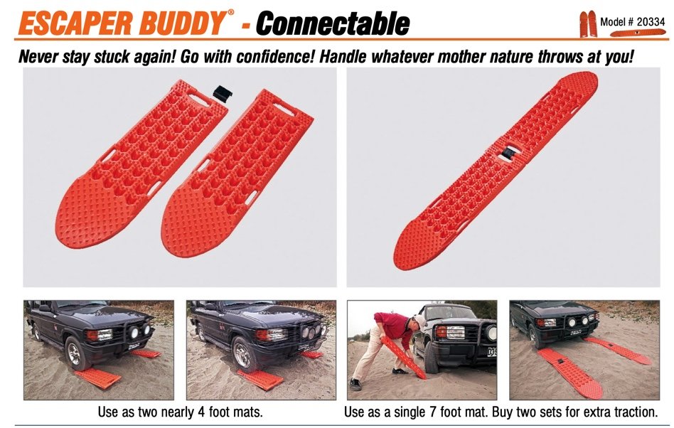 Escaper Buddy Traction Mats (Set of 2)