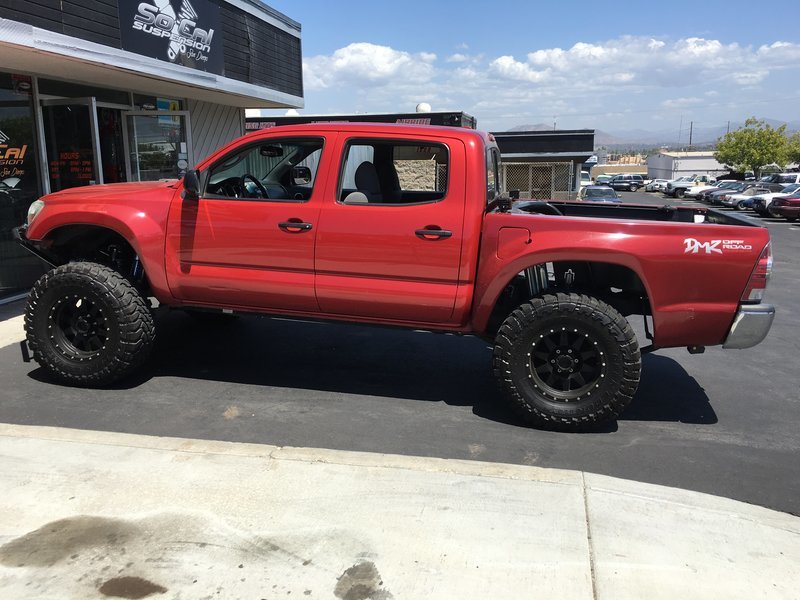 2010 Toyota double cab prerunner long travel | Tacoma World