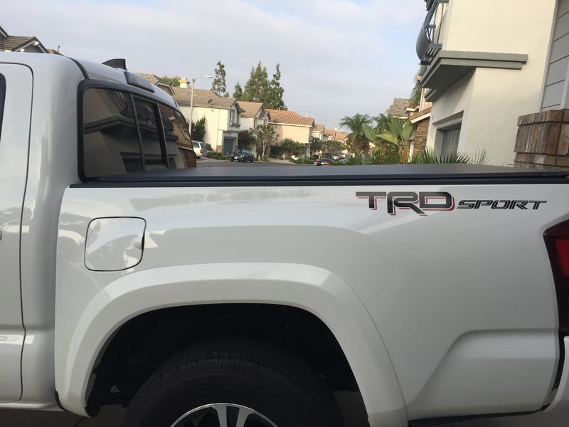 Fs Access Vanish Tonneau Cover For 16 Tacoma 5ft Bed 200 Firm Placentia Fullerton Tacoma World