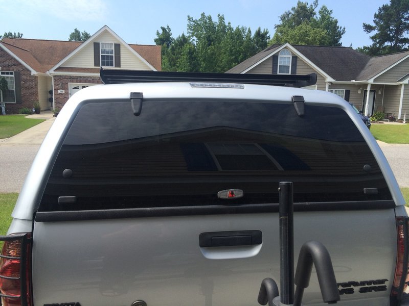 Leer 100XL Cap with Prinsu Designs roof rack FOR SALE | Tacoma World