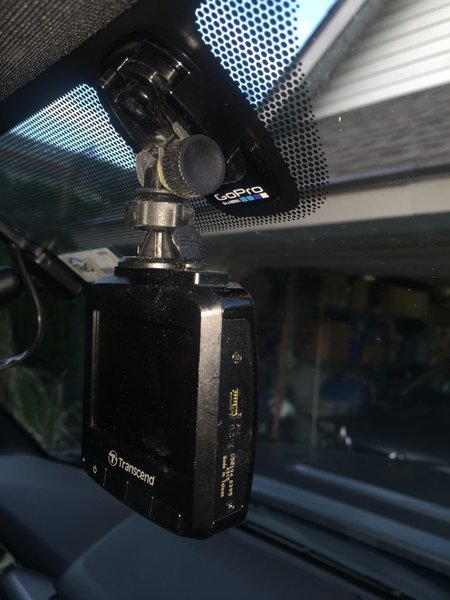 Dash cam options using the Go Pro Mount?