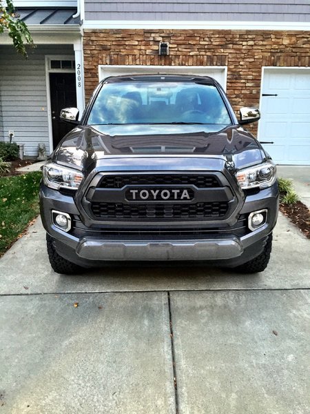 Trd Pro Grille Letters Tacoma World