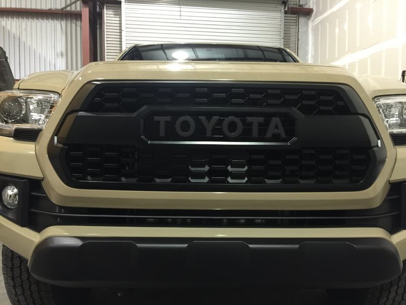 TRD PRO GRILLE LETTERS | Tacoma World