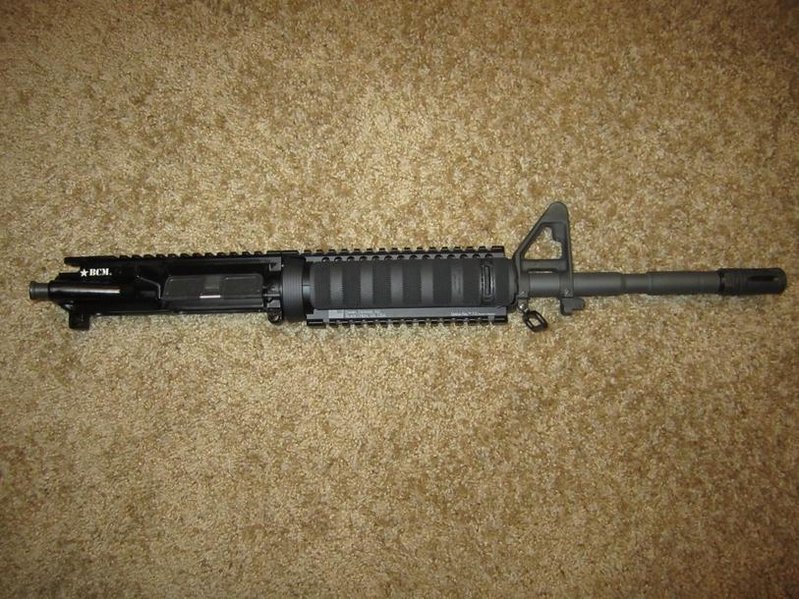 Bravo Company upper receiver w Daniel Defense omega rail Tacoma