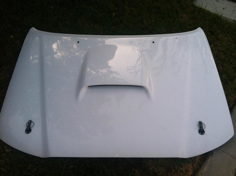 White Trd Hood For Sale! 