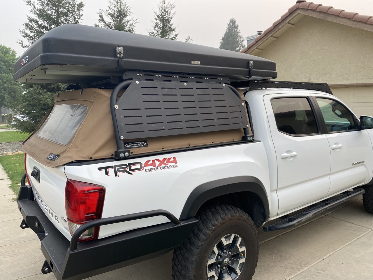 RTT overhang from bed to cab | Tacoma World