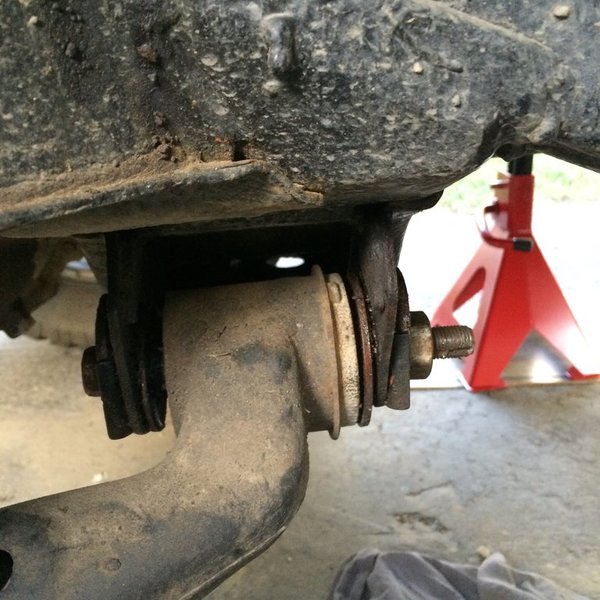 Please Help With Where To Cut Lower Control Arm Bolts For Removal