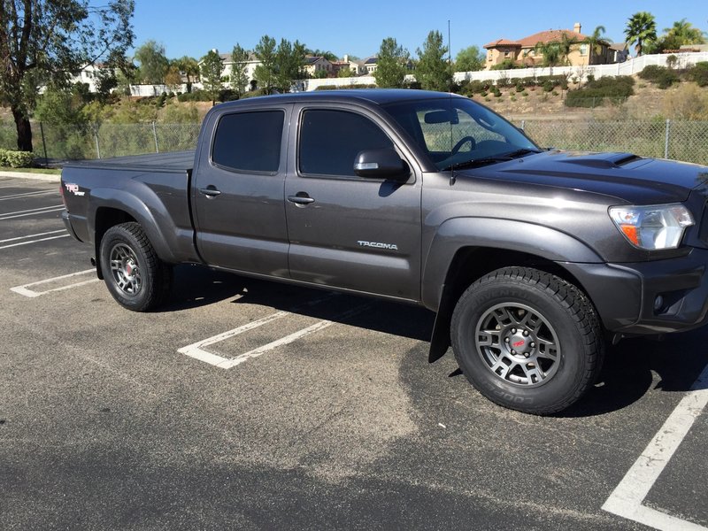 Gunmetal Grey Toyota Tacoma