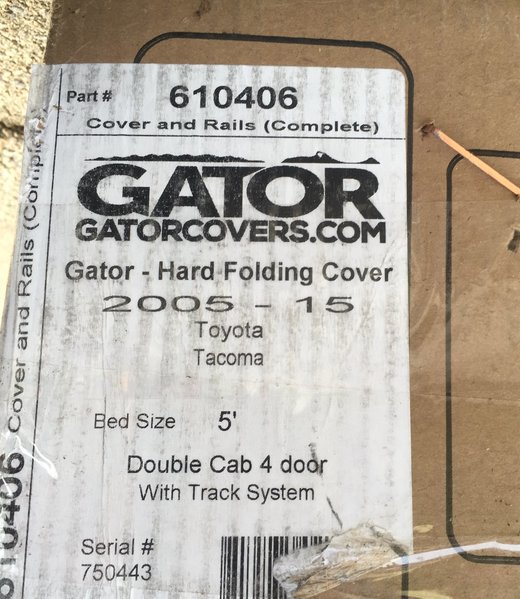 For Sale Gator Fx3 Trifold Tonneau Cover Tacoma World