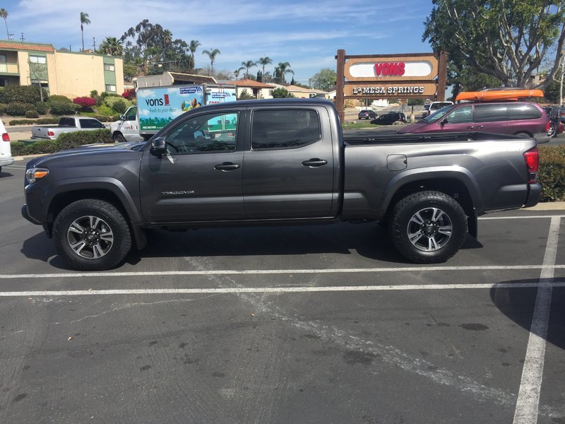 2016 Tacoma trd leveling kits. | Tacoma World