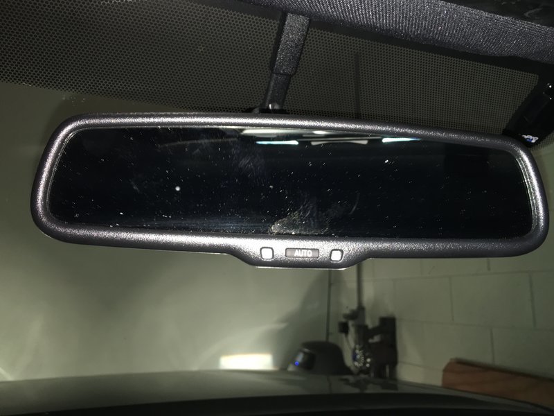 auto dimming rear view mirror honda