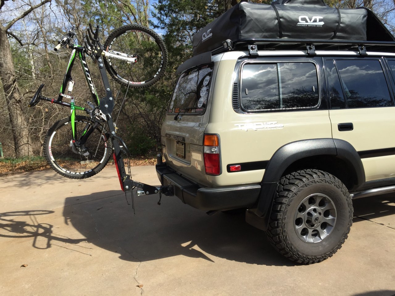 swing out bike carrier