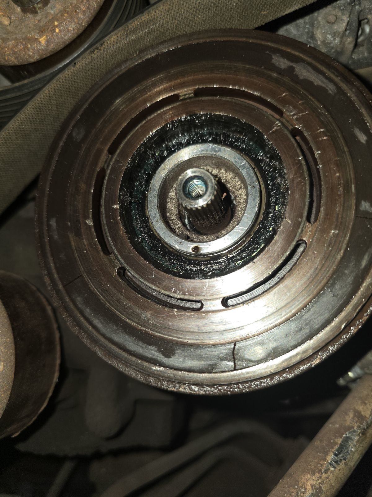 Can’t get AC compressor pully won’t come off | Tacoma World