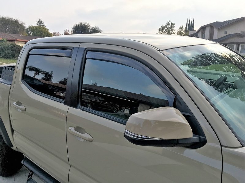 Weathertech Vent Visors for 2016s available yet? | Page 4 | Tacoma World