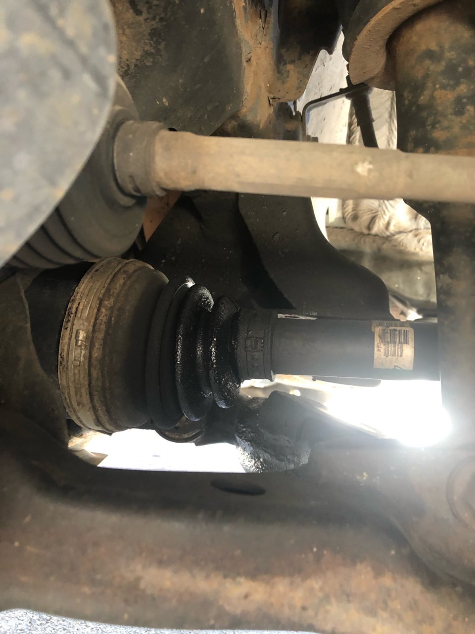 CV Axle Leak? | Tacoma World