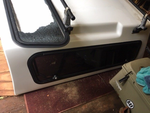 Broken Side Camper Top Window What Are My Options