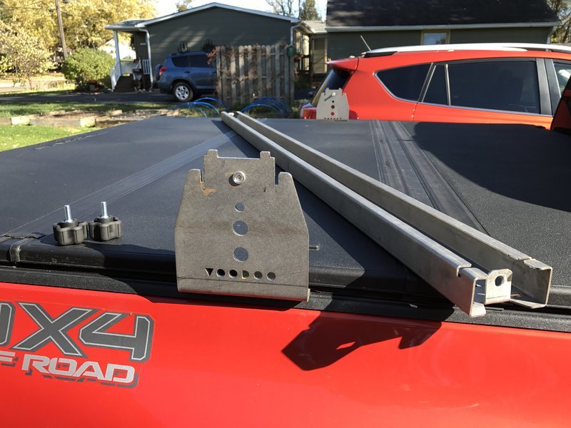 KB Voodoo Hi Rise Crossbars, for use with tonneau covers READY TO SHIP ...