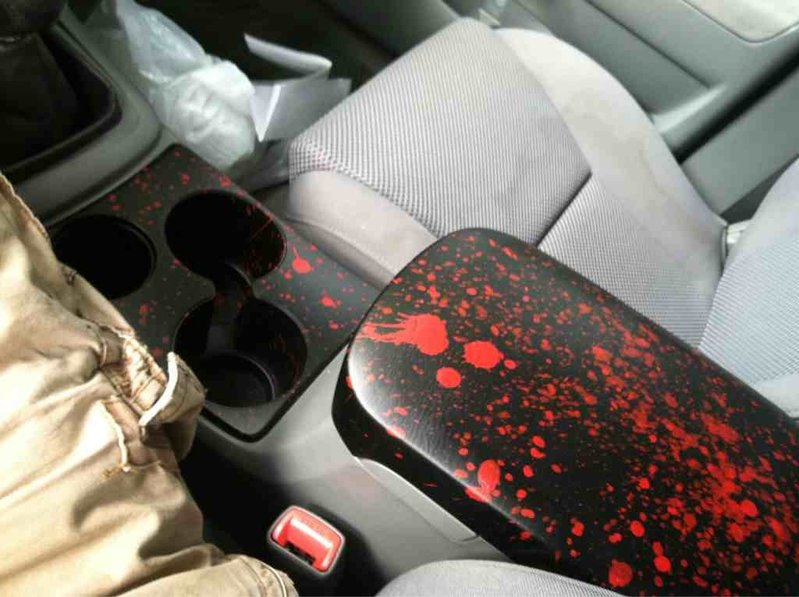 Bloodsplatter Project Interior Tacoma World