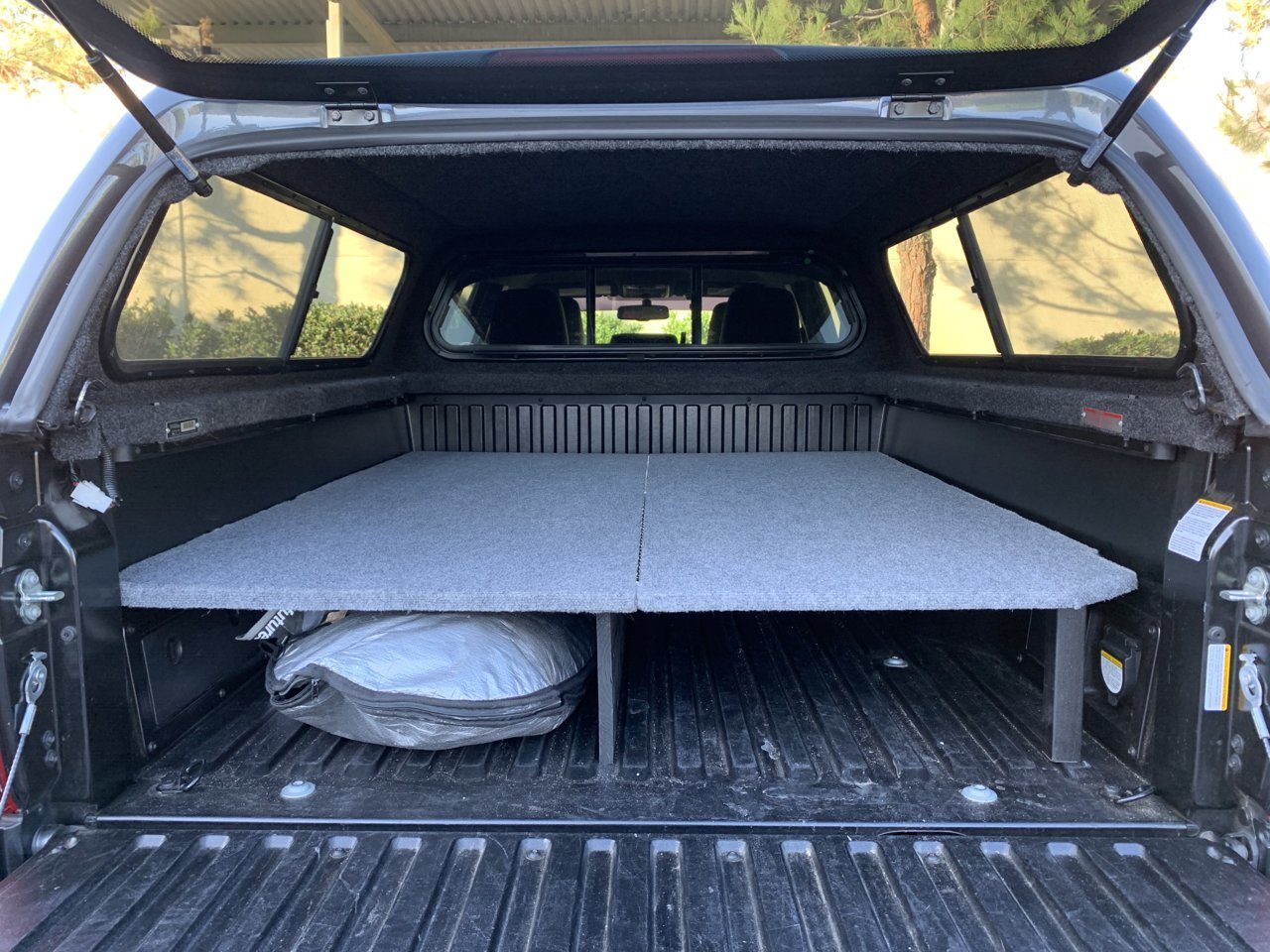 Show us your truck bed sleeping platform/drawer/storage