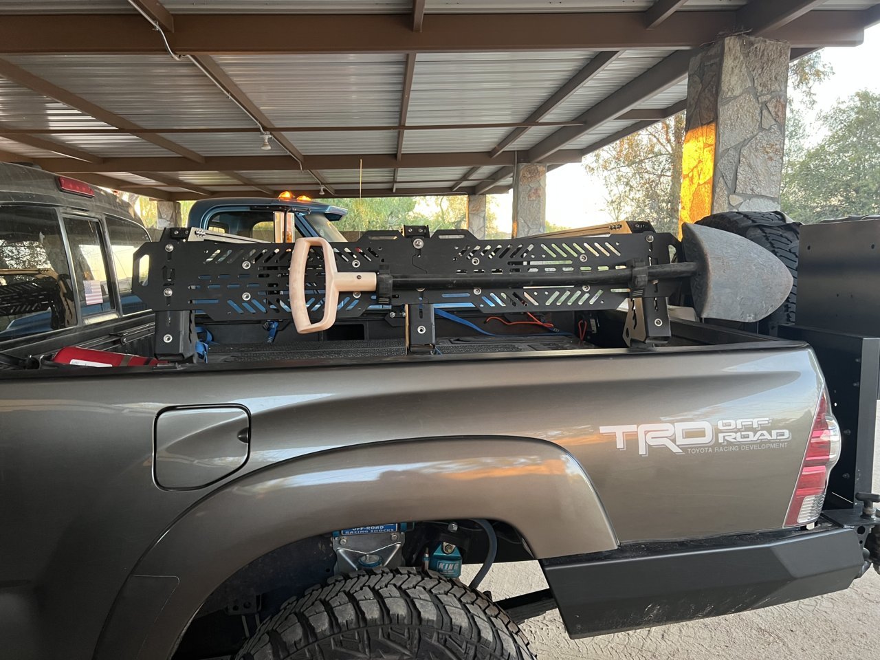 Price lowered - Tacoma TRUSS Bed Rack mid-height (2005-2022) with ...