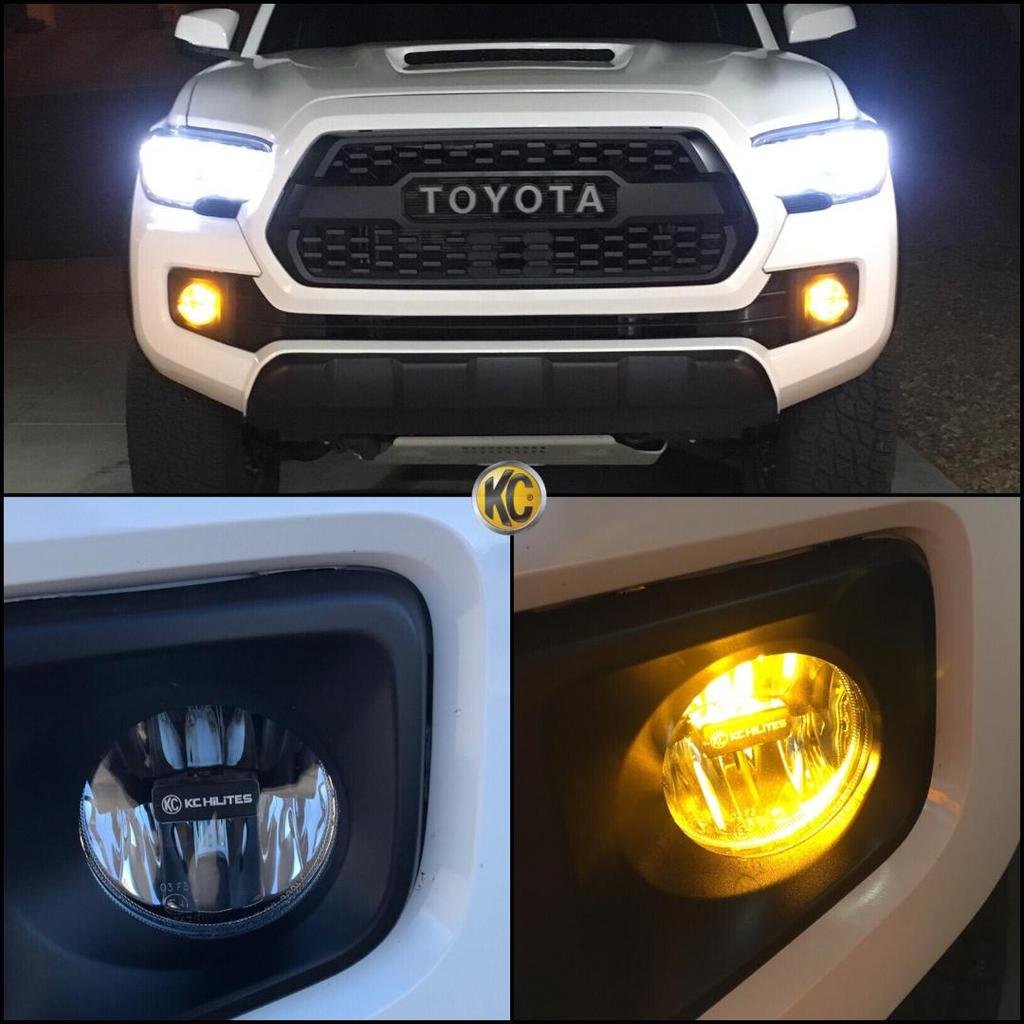 KC LED Fog Lights Universal Tacoma specific versions